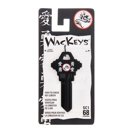 Hillman Wackey House & Office Universal Key Blank, No.68-SC1 - Pack of 6 5005157